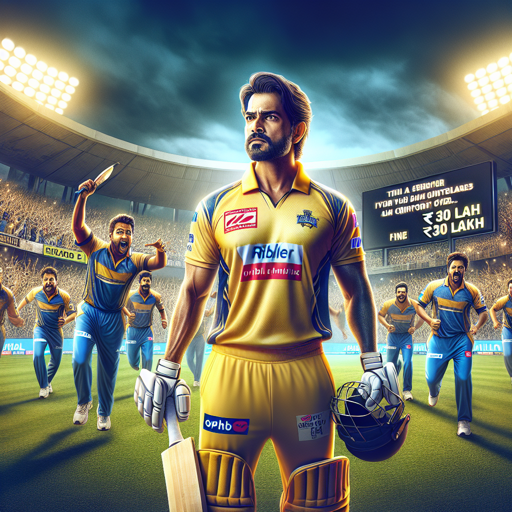 "Rishabh Pant: Cầu thủ đắt giá nhất IPL 2023 bị phạt 30 lakhs vì vi phạm tốc độ quá chậm lần thứ ba"